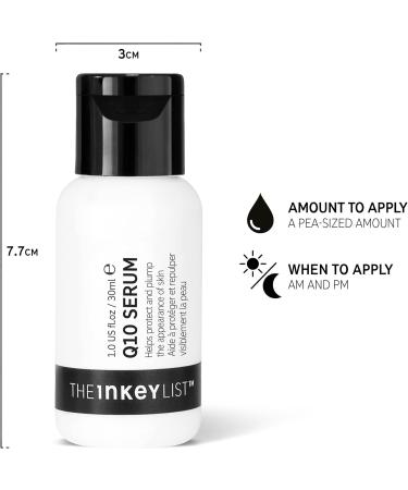 The Inkey List Q10 Antioxidant Serum 30ml | Anti-Aging & Hydrating Formula | Reduce Fine Lines & Wrinkles | Fragrance-Free | For All Skin Types - Buy Online on SooperMarket.com