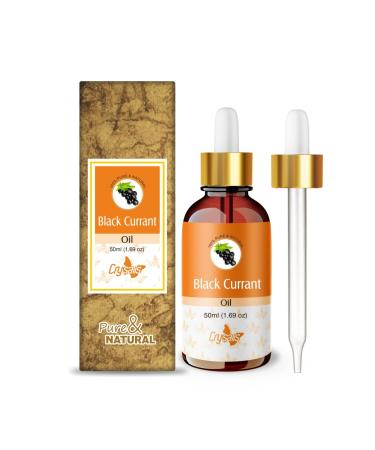 Crysalis Black Currant Pure Carrier Oil (Ribes nigrum) Cold Pressed Carrier Oil - 50ml 50 ml (Pack of 1)