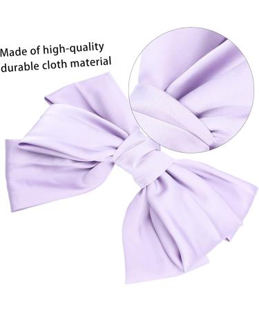 Angoily Bow Hairpin Back of Head D568 Purple Fabric (cotton) Grace - Buy Online on SooperMarket.com