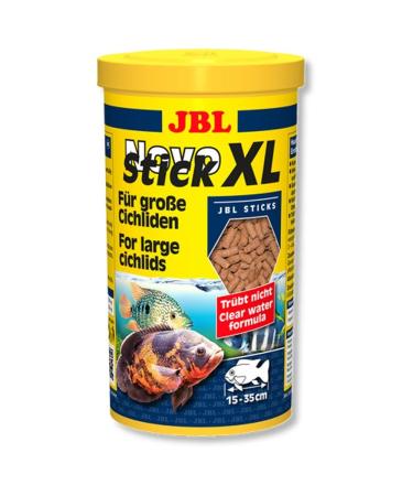 JBL NovoStick XL 30281 Complete food for large carnivorous cichlids sticks 1 l fish (15 - 35 cm) 1000 ml single