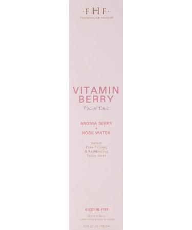 Shop FarmHouse Fresh Vitamin Berry Facial Tonic - 3.5 Fl Oz | Natural Skincare & International Shipping - Buy Online on SooperMarket.com