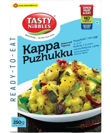 Seelans Indian Origin |Tasty Nibbles | Kappa Puzhukku | Seasoned Tapioca Maravallikkilanku Mashed And Steamed | Just Heat And Eat | Healthy 250G Pack Of 2 - Buy Online on SooperMarket.com