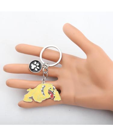 Ensianth Dog Keychain | Perfect Gifts for Dog Lovers | Puppy Paw Print Keyring for Dog Owners | Ideal Present for Dog Moms & Dads - Buy Online on SooperMarket.com