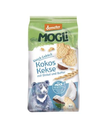 Mogli Organic Coconut Biscuits with Spelt and Butter (6 x 125 gr)
