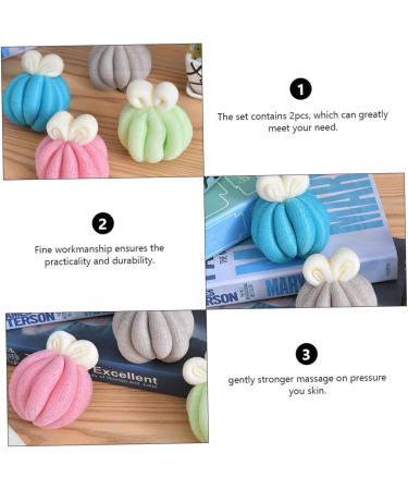 Angoily 6 Pcs Bath Ball - Mini Tub Sponge for Men & Women | Soft & Durable | Perfect for Relaxation - Buy Online on SooperMarket.com