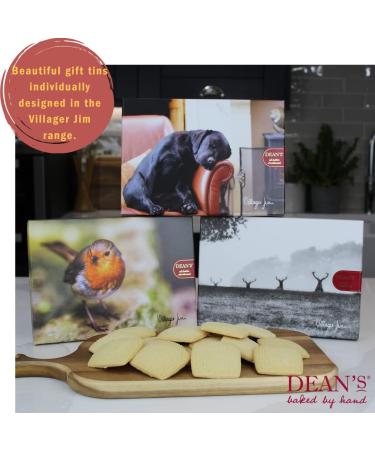 Deans Scottish All Butter Shortbread Biscuits Gift Box - 300g Collectable Reusable Villager Jim "Ascent of the Stag Delicious Snack Irresistible Luxury Cookie Multipack Birthday or Christmas Ascent of the Stag - Gift Box - Buy Online on SooperMarket.com