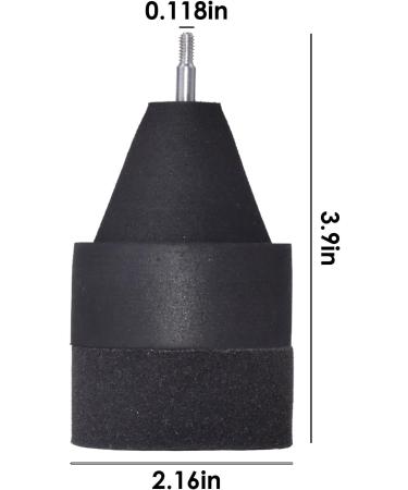 10 Pack Black Foam Archery Arrowhead Soft Sponge Tips for Archery Combat Game - Buy Online on SooperMarket.com