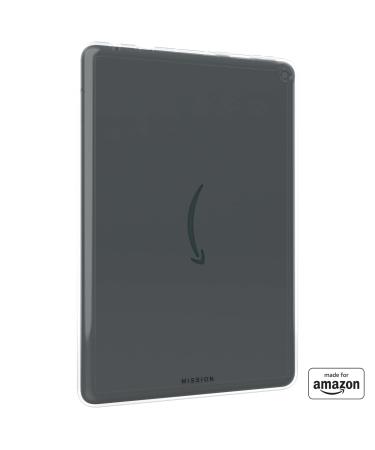 Made for Amazon, Clear Case with Screen Protector for Fire HD 10 (11th Generation, 2021 release) & Fire HD 10 Plus (11th Generation, 2021 release)