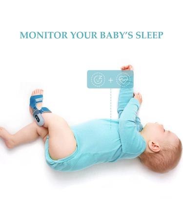 Babytone Baby Sleep Monitor S1: Track Heart Rate, Oxygen Level & Movement | Wearable Foot Monitor with Bluetooth | Free APP | 0-36 Months Infant's Sleep - Buy Online on SooperMarket.com