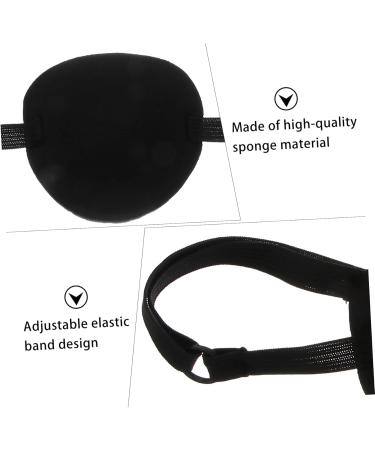 ORFOFE 10pcs Eye Patch Eye Cosplay Patch Adjustable Single Eye Covers Blindfolds for Adults Eye Mask - Buy Online on SooperMarket.com