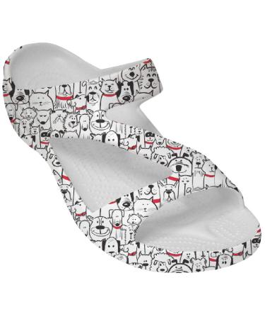DAWGS Women's Arch Support Loudmouth Z Sandals 8 Woof