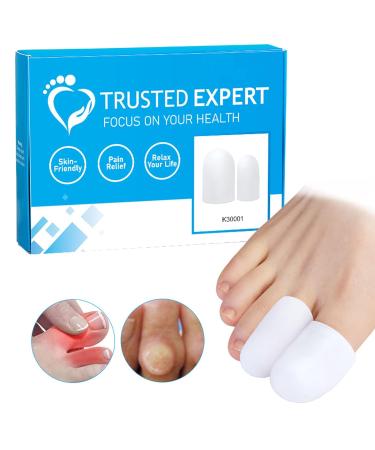 10 Pairs Silicone Toe Cushion Tubes - Adjustable Pain Relief & Protection for Ingrown Toenail, Callus, Corns - Prevent Rubbing & Toe Problems - Buy Online on SooperMarket.com