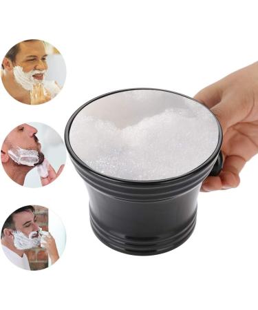 Men's Plastic Shaving Bowl for Beard Foam Mixing - Shaving Soap Mug for Beard Cream - Buy Online on SooperMarket.com