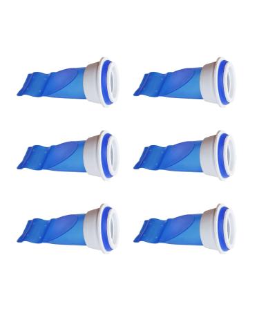 6-piece Silicone Floor Drain Trap Shower Floor Drain Backflow Preventer Protect Your Household From Unwanted Odors Backflow Preventer