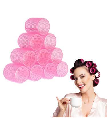 Anself Hair Rollers Self Holding Rollers Gripping Sticky Rollers Self Grip Salon Hairdressing Curlers DIY Curling Tool 10 Packs 10 Count (Pack of 1) 48 mm