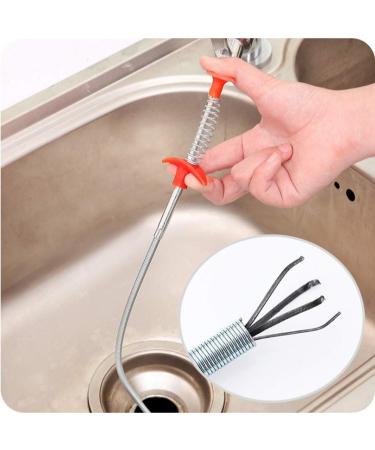 Sewer Dredging Device 3pcs Kitchen Sewer Dredging Device Sink Brush Hair Remove Tools for Bathrooms Kitchen Sinks Tubs Dredging Pipe Drain Sewers - Buy Online on SooperMarket.com