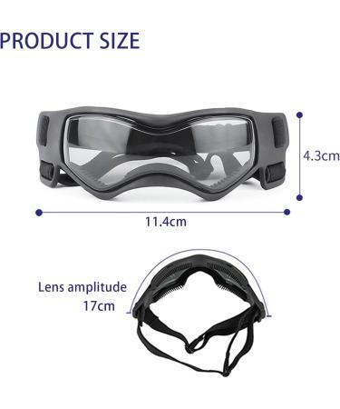 1 Small Pet Sunglasses Dog Overhead Goggles Pet Sunglasses Uv Protection Adjustable Elastic Headband (small Size) - Buy Online on SooperMarket.com