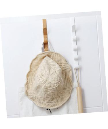 Cabilock 2pcs Transparent Hook Over The Door Wall Clothes Rack Door Coat Hanger Multi-Function Hook Back Door - Buy Online on SooperMarket.com