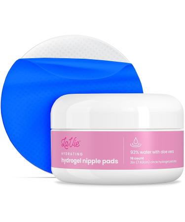 Soothing Gel Pads for Sore Nipples | Instant Cooling Relief | BPA-Free Hydrogel Breastfeeding Pads with Aloe Vera - 16 Count - Buy Online on SooperMarket.com