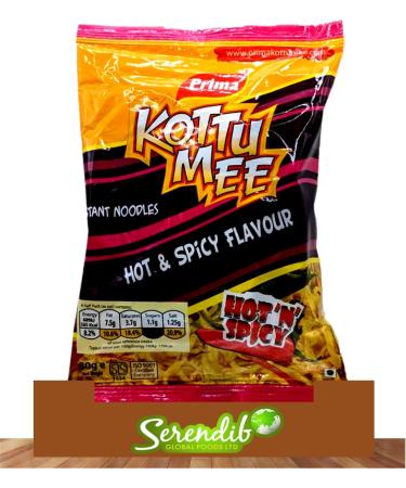 Prima Kottu Mee Instant Noodles 80g | Hot & Spicy Flavor | Product of Sri Lanka | Pack of 24
