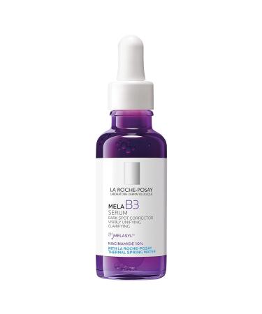 La Roche-Posay Mela B3 Serum, Dark Spot Corrector With Anti-Aging Melasyl + 10% Niacinamide, Discoloration Correcting Serum for Sun Spots, Age Spots & Post-Acne Marks, Long-Lasting Results, 30ML