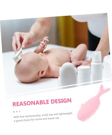 Beavorty Silicone Baby Bath Brush Set - Newborn Scrubber & Scalp Massager - Hair Washing & Body Massage Tools - 4pcs - Buy Online on SooperMarket.com