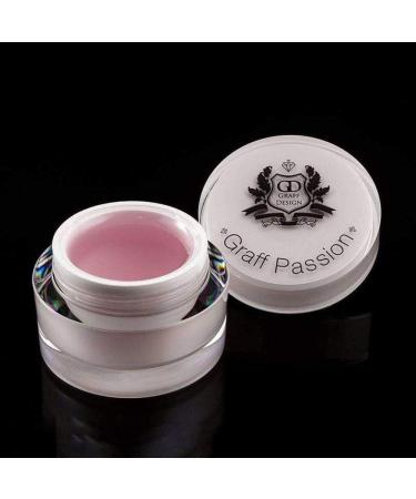 250 ml exclusive UV Sculpture Gel clear rose thick - Graff Passion - Builder Gel