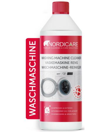 Nordicare Washing Machine Cleaner - Deep Clean and Service Professional Machine Cleaning Descaler - Removes Dirt Limescale and Odors (1000ml)