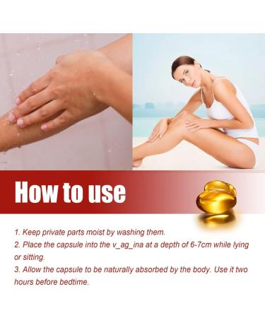 MiNGQIU Soothe&Slim Anti-Itch Detox Slimming Capsule Slimming & Firming Repair & Pink and Tender Natural Capsules Tightens and Removes Odor (50PCS) - Buy Online on SooperMarket.com
