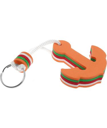 ZRM&E 2pcs Anchor Floating Key Chains for Boats Fishing Sailing Water Sports (Orange Red) - Buy Online on SooperMarket.com