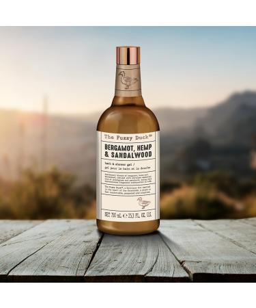 BH Fuzzy Duck Men's Luxury Bath & Shower Gel - Bergamot Hemp & Sandalwood Gift Set - Vegan Friendly - Buy Online on SooperMarket.com
