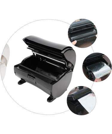 3 Pcs Tin Foil Hairdressing Foil Cutting Machine Fold Aluminium Foil Hairdressing Foil Dispenser Bin Organizer Manicure Nail Clippers Abs Environmental Protection Material Blackx3pcs 17x9cmx3pcs - Buy Online on SooperMarket.com