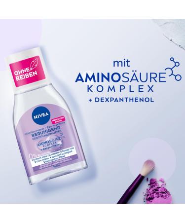 Nivea Calming Micelle Water for Sensitive Skin | Perfume-Free Facial Toner with Dexpanthenol & Amino Acids | Moisturizing Cleansing Water | 100ml - Buy Online on SooperMarket.com