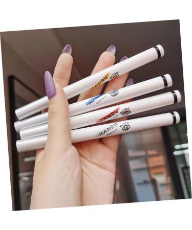 Angoily 6pcs Eyeliner Pen White Liquid Eyeliner Ultra-fine Felt-tip Eyeliner Template Miss Abs Very Fine - Buy Online on SooperMarket.com