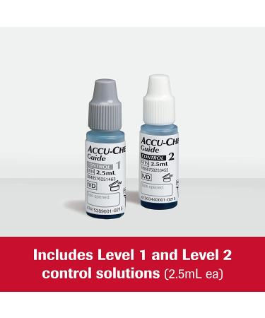Accu-Chek Guide Control Solution - Diabetic Blood Glucose Testing - Buy Online on SooperMarket.com