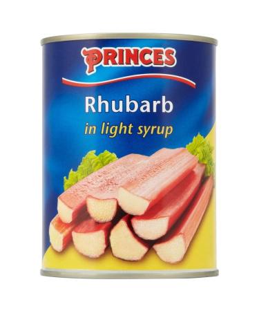 Princes Rhubarb in Light Syrup (540g) - Pack of 2 1.18 Pound (Pack of 1)