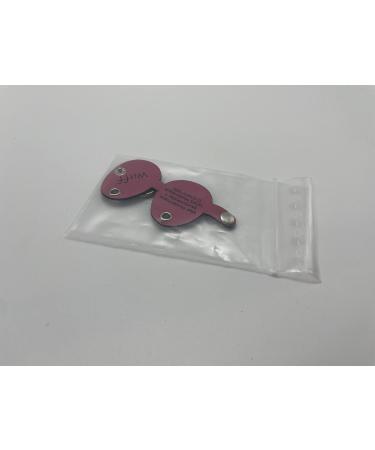 Personalized Copter Farm Dog Brand Bag - Engraved Pink Oval Leather Collar | Art & Real Leather | Custom Dog Tags - Buy Online on SooperMarket.com