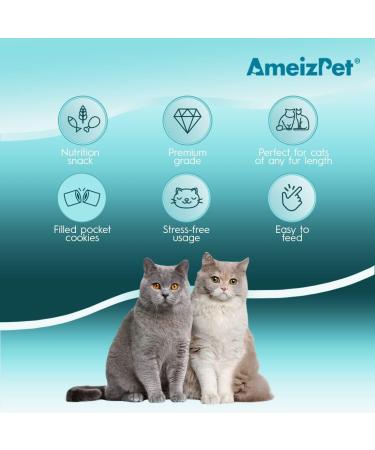 AmeizPet Cat Treats for Urinary Tract Health - 65g (2.3oz) Natural Cat Treats for Healthy Urinary Function - Buy Online on SooperMarket.com