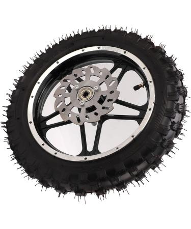 Front Wheel Tyre Durable Wear Resistant Front Wheel Assembly High Friction Rubber Metal for Off Road Vehicle - Buy Online on SooperMarket.com