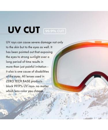 ZERO TECH BASE Oakley Crowbar Snow Goggle Replacement Lens - Ski/Snowboard - Buy Online on SooperMarket.com