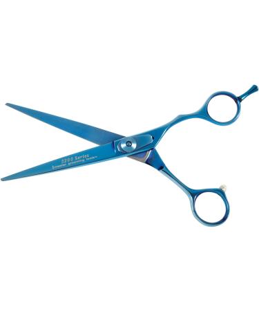 Master Grooming Tools 5200 Blue Titan Scissors | High-Performance 6.5 Straight Dog Grooming Scissors - 16.5 cm - Buy Online on SooperMarket.com