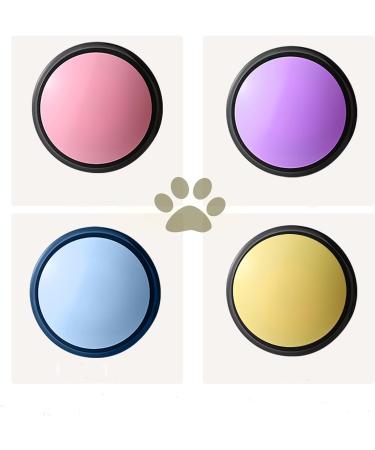 Dog Buttons Talk Training Dog Buttons for Communication Pet Talking Training Answer Buzzer 30 Second Record &Playback Funny Gift for School Study Office Home (Packs-4) - Buy Online on SooperMarket.com