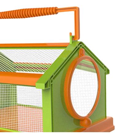 Portable Butterfly Habitat Cage Critter Caterpillars Outdoor Green Orange - Buy Online on SooperMarket.com