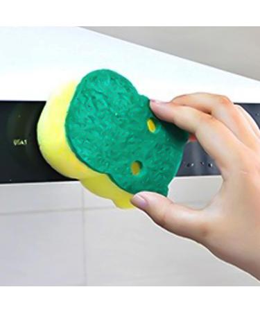 wirlsweal Scrubbing Sponge Breathable Multi-Functional Lightweight Scratch Free Cleaning Sponge Household Supplies Multicolor - Buy Online on SooperMarket.com