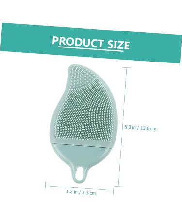 Healeved 6 Pcs Silicone Shampoo Massage Brush Set - Scalp Massager & Body Scrubber for Babies and Men - Buy Online on SooperMarket.com