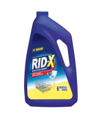 Rid-X Septic Tank System Treatment 6-Dose Liquid 48 Ounce (Pack of 3)