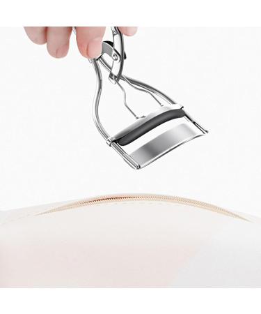 Teksome Eyelash Curler | Handheld Eye Lash Curler | Padded Handle Curler Just Dramatically Curled Eyelashes for Lash Lift in Seconds for Long Lasting Chrome-pvc Box - Buy Online on SooperMarket.com