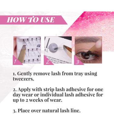 Ardell Double Up Knot-Free Long Brown Individual False Eyelashes - 4 Pack - Buy Online on SooperMarket.com