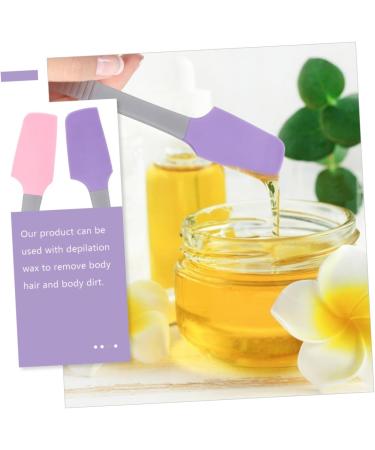 Shop 4-Pack Silicone Wax Makeup Spatulas | Ideal for Face Application | International Shipping Available - Buy Online on SooperMarket.com