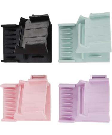 Professional Hair Clipper Guards Guides Coded Cutting Guides with Positioning Comb 4 Colors Nozzle Guide Comb Removing Split Ends Hair Clipper Guards Accessories - Buy Online on SooperMarket.com